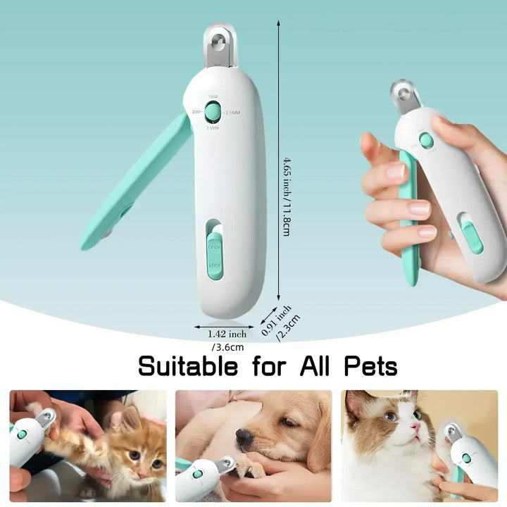 Luvikno | TrimPaws Nail Clipper for Dogs & Cats | Adjustable Opening | For Small & Large Pets | Professional Grooming at Home