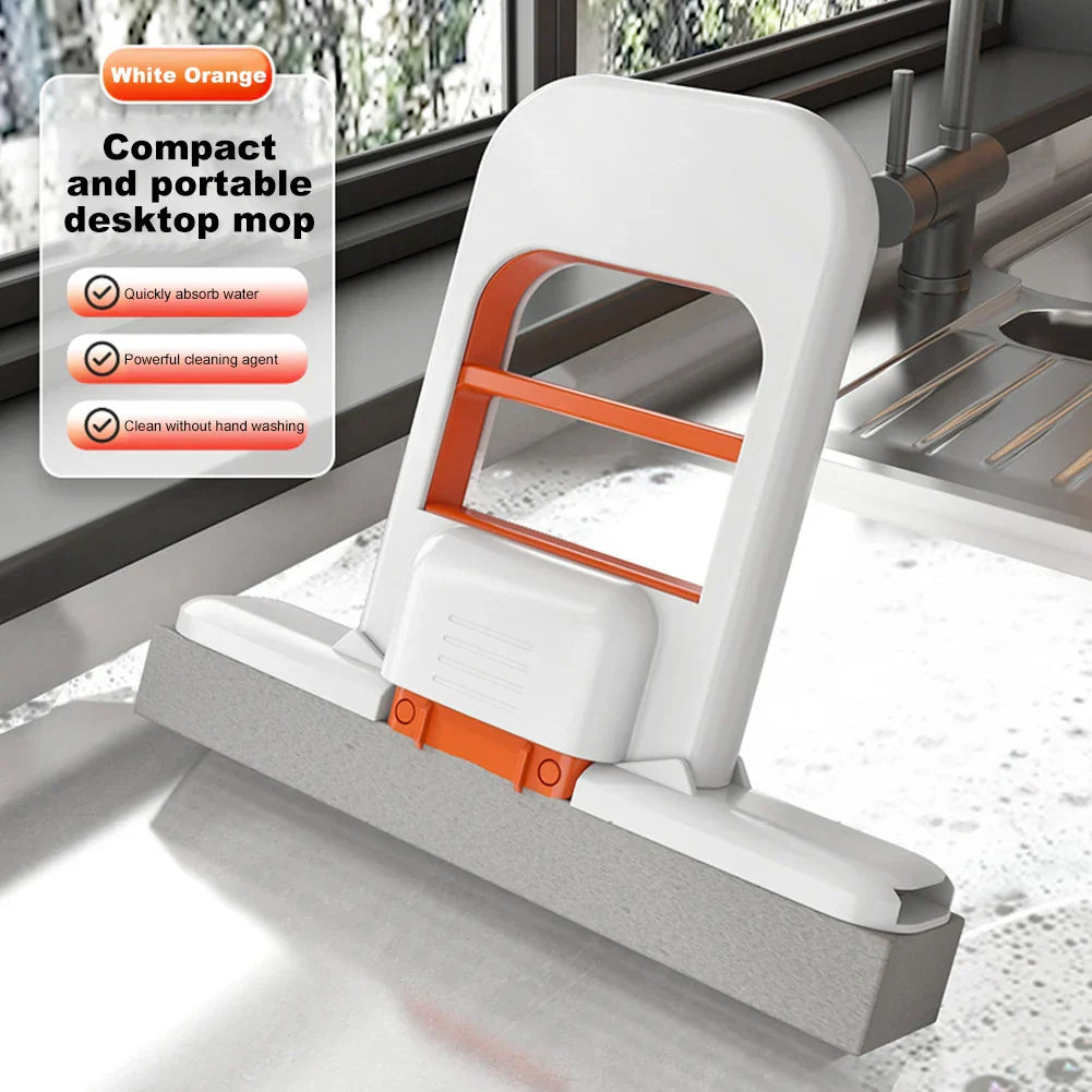 Scratch-Safe Kompakt Dual Tekstur Svamp Moppe | Luvikno