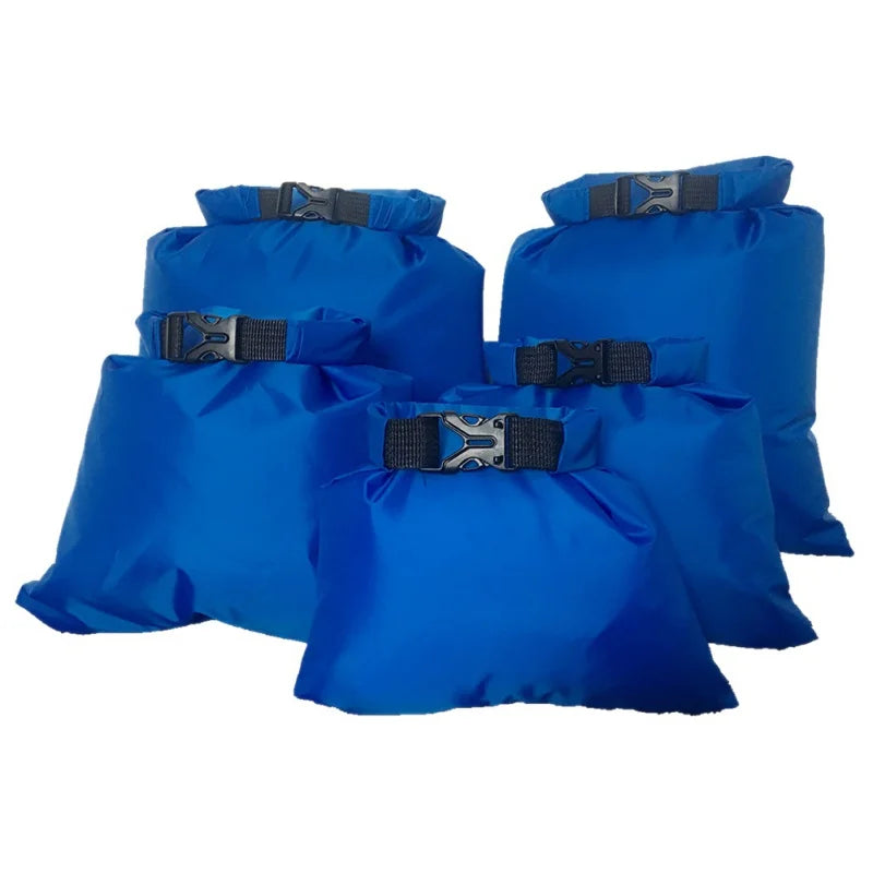 Luvikno | Sealon Dry Bag Set | Vanntett og sandbestandig 5-delt sett for reise og utendørs eventyr