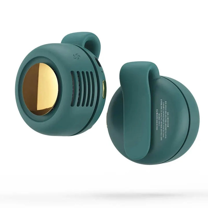 Whirlwind Leafless Fan – Portable USB Charging Mini Fan with Button Design, Silent for Home and Outdoor Travel | Luvikno