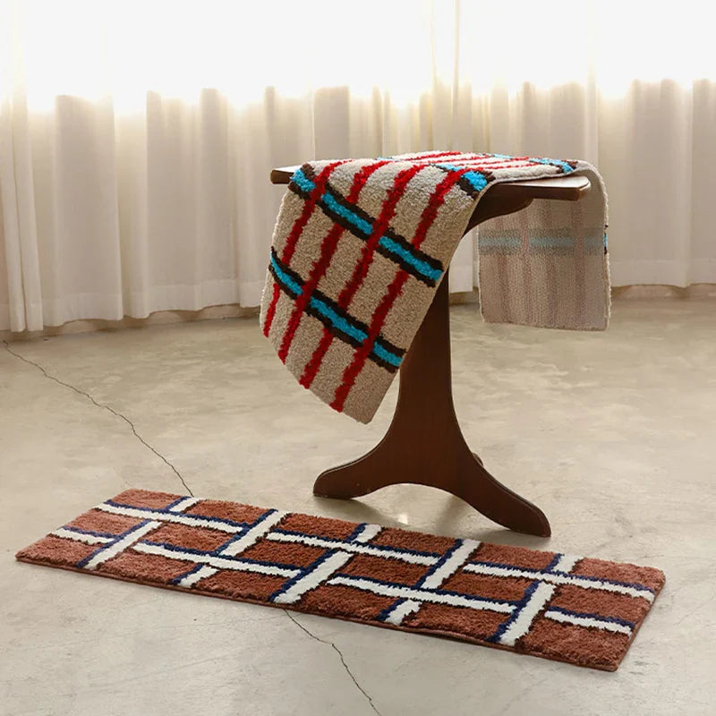illustrative Grid Rug | Luvikno