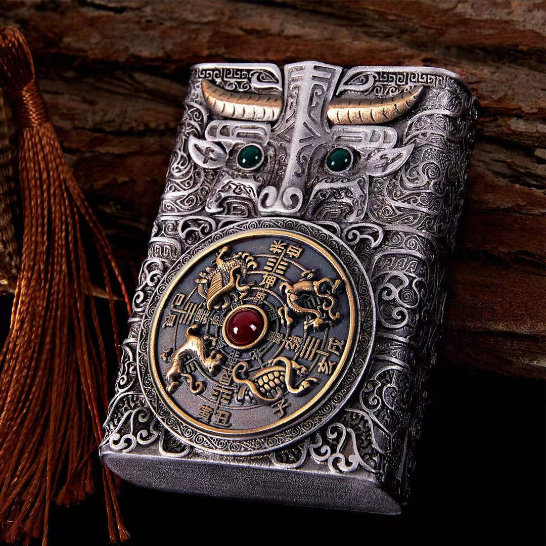 Heavy Armor Steel Spark Kerosene Lighter | Luvikno