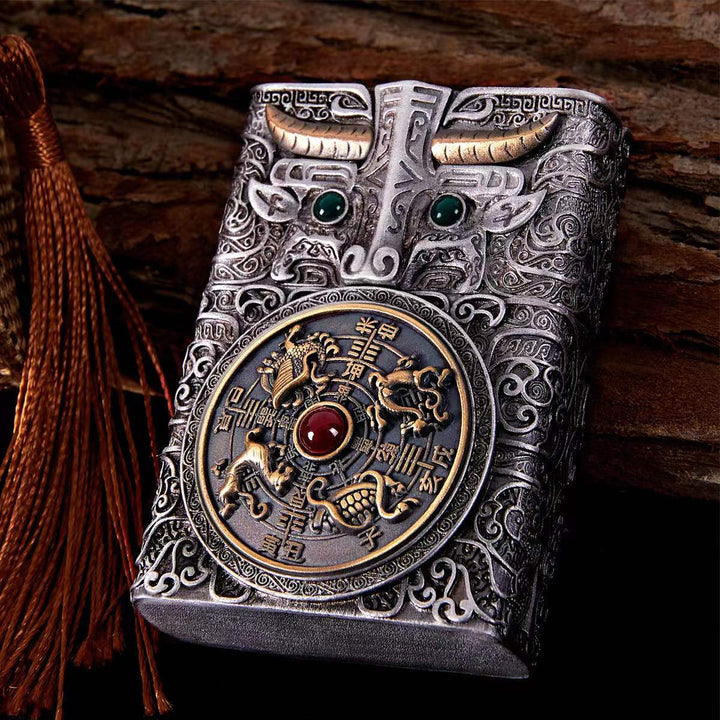 Heavy Armor Steel Spark Kerosene Lighter | Luvikno