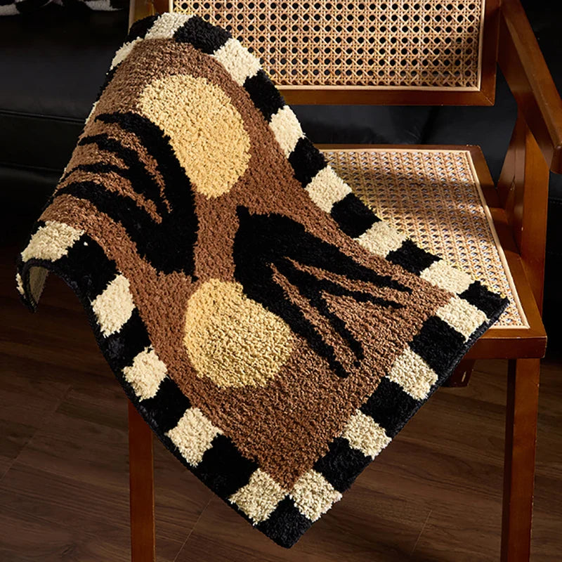 Swallowtail Fluffy Badematte | Luvikno