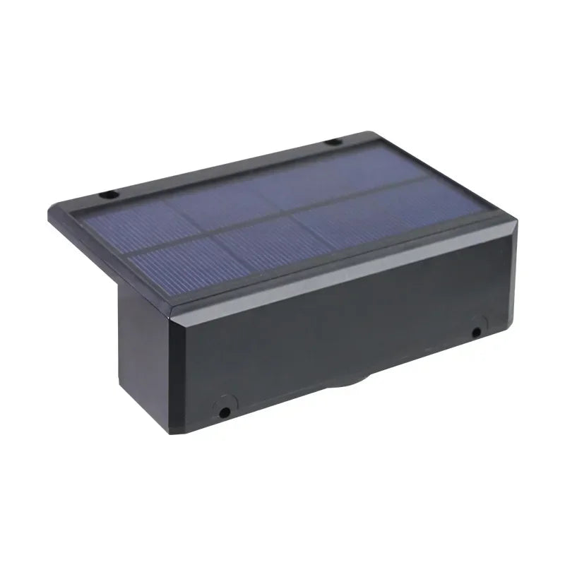 Luvikno | Lumora LED Solcelle Vegglampe Utendørs | 3 Lysmoduser | IP65 Vanntett | Hage, Balkong & Heggbelysning Uten Ledninger