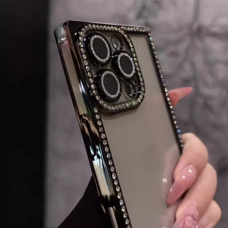 Diamond Rhinestone Luxury iPhone-deksel Luvikno