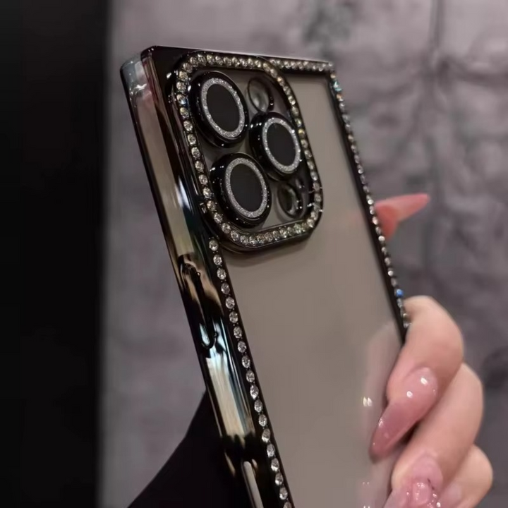 Diamond Rhinestone Luxury iPhone-deksel Luvikno
