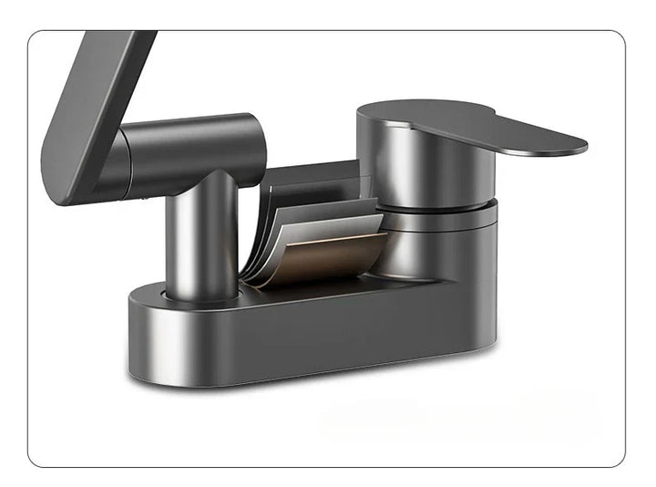 Aqua Twist Duo-Flex Servantbatteri – 360° svingende to-hulls blandebatteri for varmt og kaldt vann Luvikno