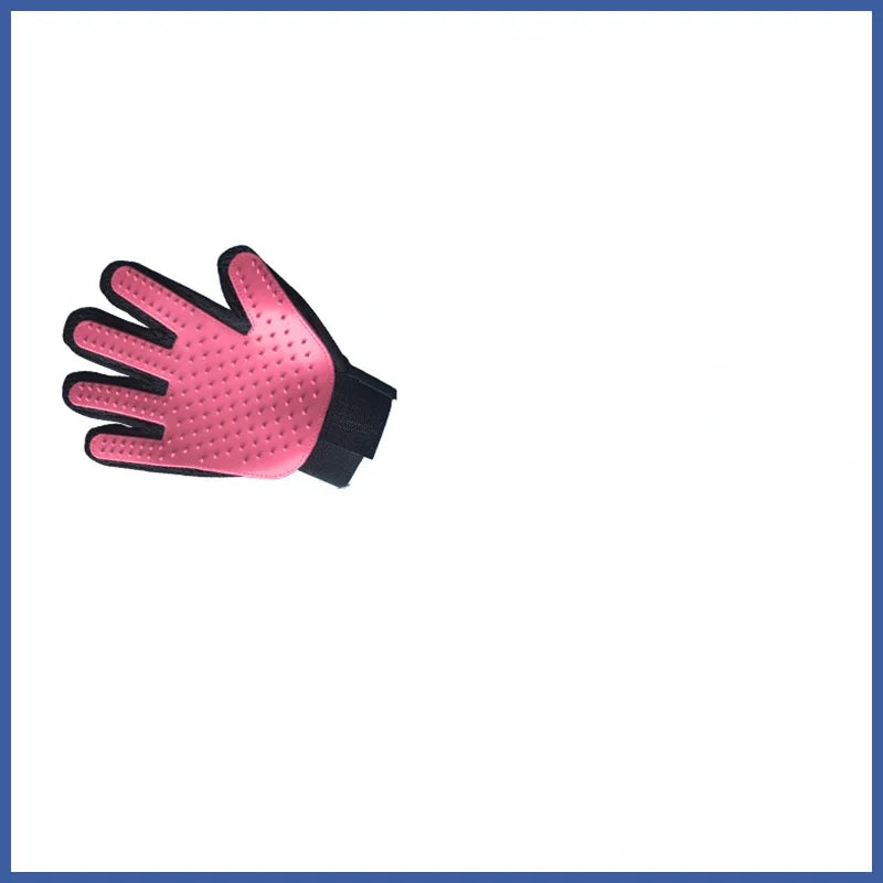 Luvikno | Fur Care Glove PawLiss TouchGlove | 5-Finger Massage Glove for dogs and cats | 23.2×17.2 cm | TPR & Mesh | Left or right