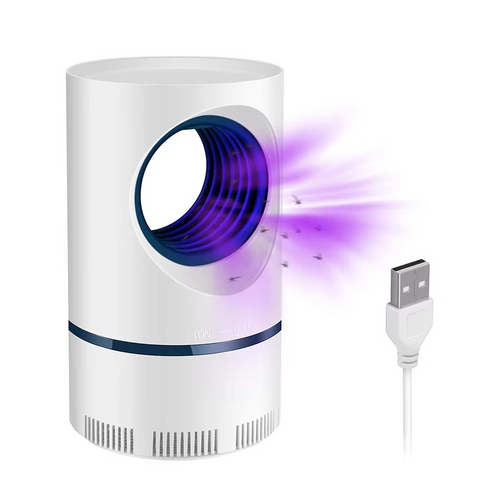 USB-drevet elektrisk mygg- og insektdreperlampe med LED-lysfelle Luvikno