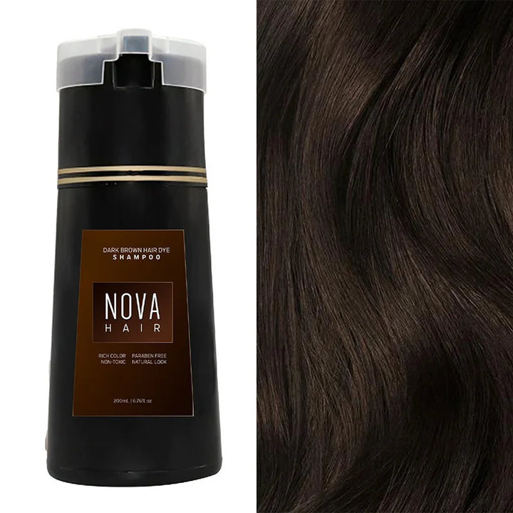 Luvikno | NovaHair Instant Dye Shampoo – Rask fargeoppfriskning for håret