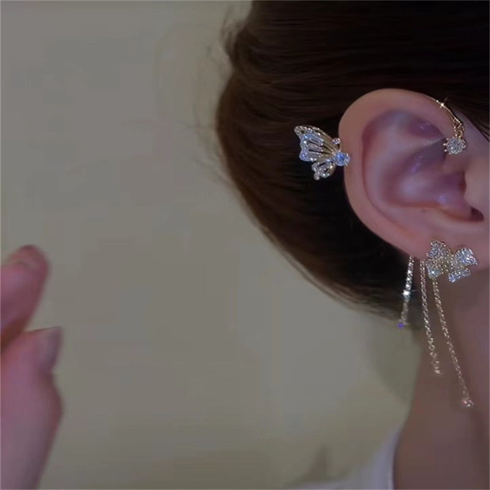 Beauty Fly - Elegant Øreklips | Luvikno