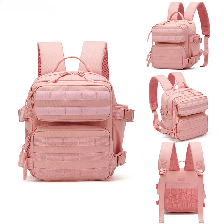Luvikno | Tactivo Mini-Ryggsekk 9L | MOLLE-Utendørs Ryggsekk | Kompakt & Holdbar | For Fotturer, Camping & EDC
