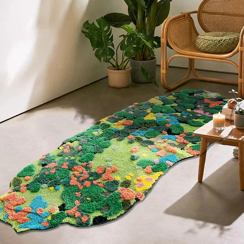 Moss Tufting Baderomsmatte | Luvikno