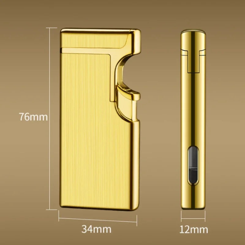 Metal Double Fire Jet Butane Lighter | Luvikno