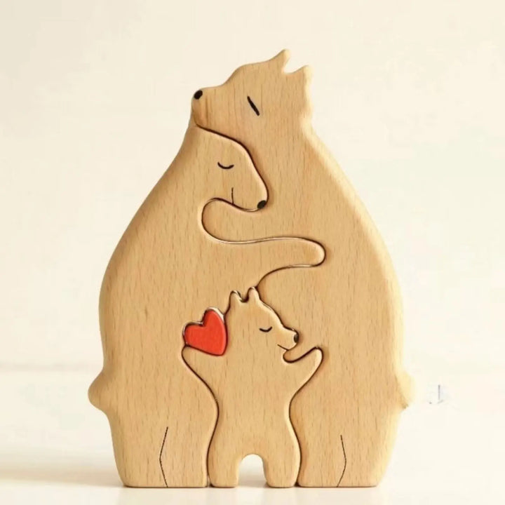 Loving Bears SammenkoLuviknoede Puslespill Dekor | Luvikno