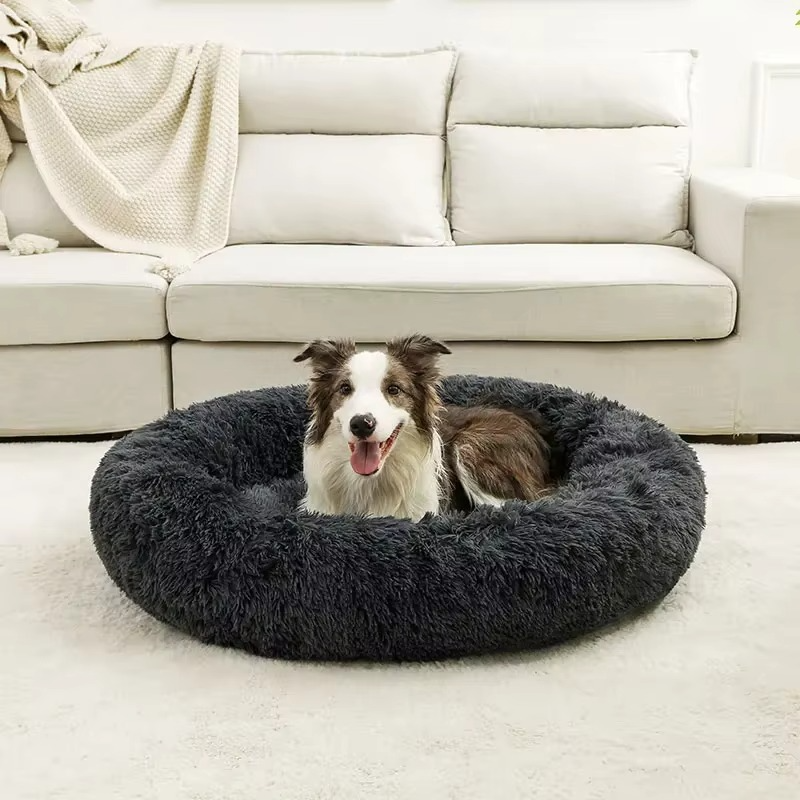 Plush Comfort Pet Bed - Ultra-Soft Cushioned Sofa for Dogs and Cats Luvikno