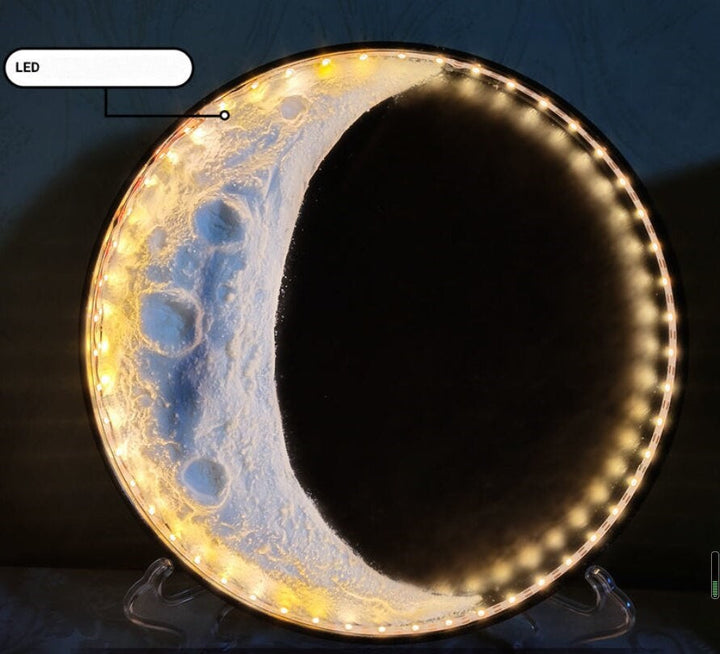 DIY Flytende Måne Nattlampe | Luvikno