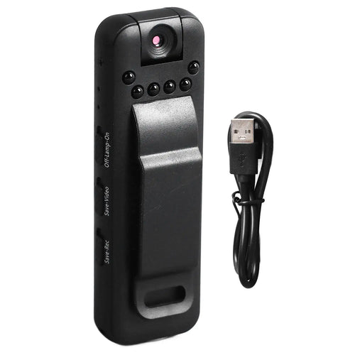 Pocket Spy Mini Clip-On Video Recorder Camera | Luvikno
