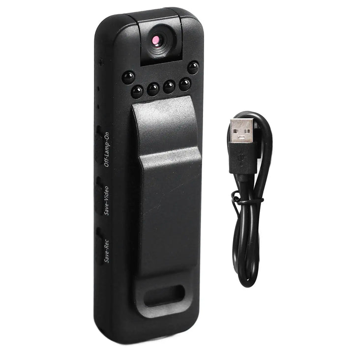 Pocket Spy Mini Clip-On Video Recorder Camera | Luvikno