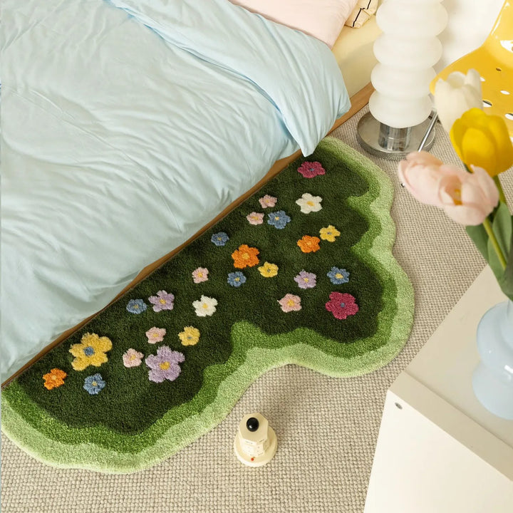 Moss og Floral Hage Teppe | Luvikno