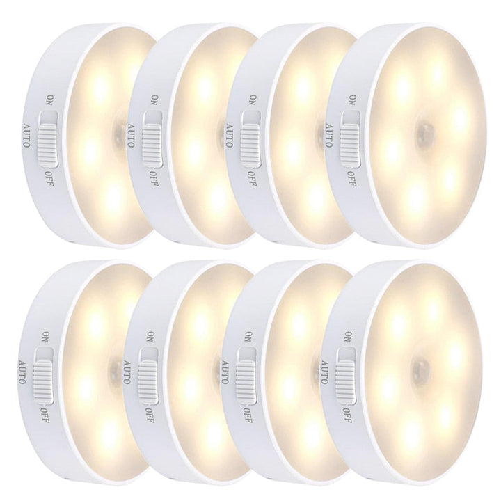 Sticky LED Bevegelsessensor Mini Nattlampe | Luvikno