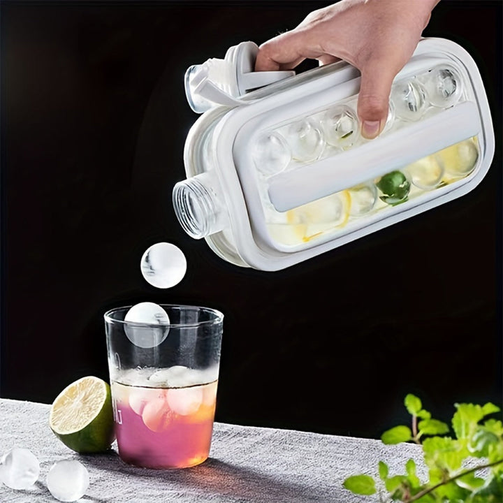 Plassbesparende isbitmaker for forfriskende delikatesser hjemme | Luvikno