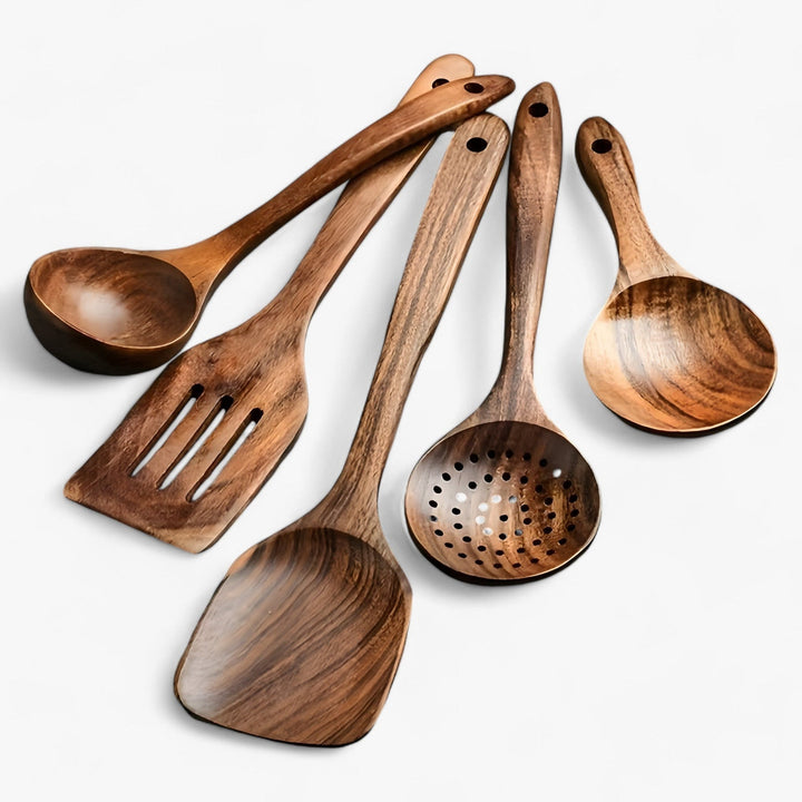 EcoWood Trebestikk Set med 11 Deler Luvikno