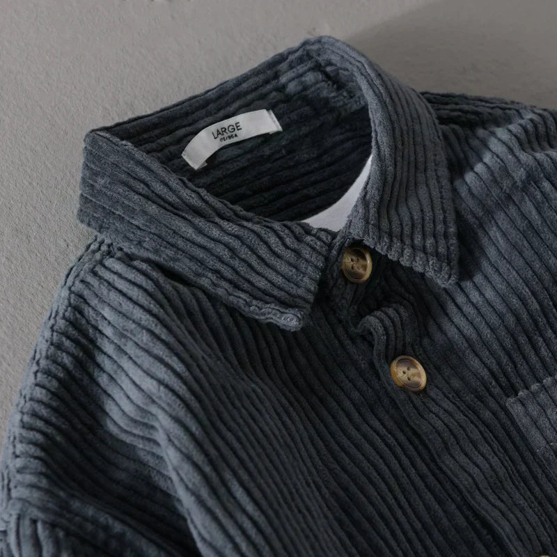 Luvik | Retro Corduroy Overshirt
