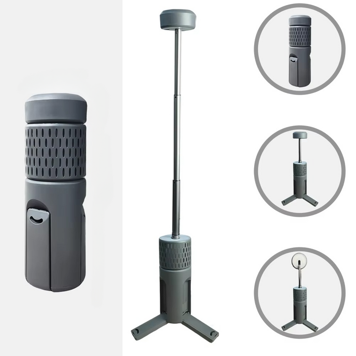Multifunksjonell LED Campinglykt & Stativ Luvikno
