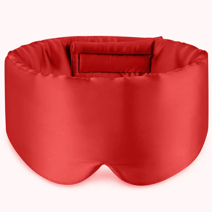 Luvikno | Silana DreamSil Søvnmaske laget av 100% Mulberry Silke | Lysblokkerende & Polstret | Supermyk & Pustende | For Reising, Søvn & Avslapning