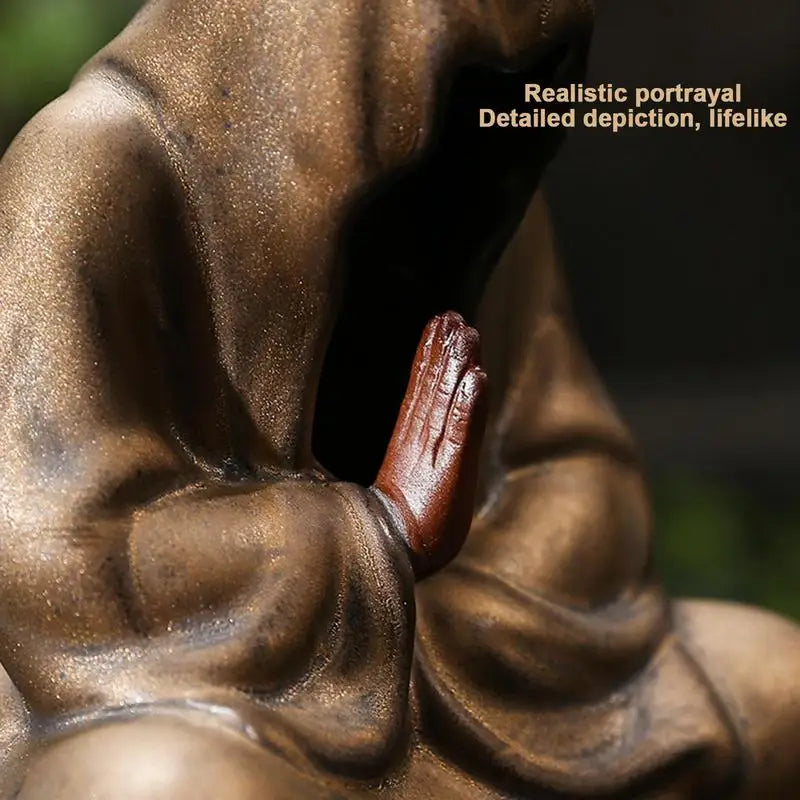 Meditativ Munk Røkelseholder