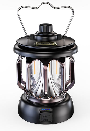 Retro Power Bank Camping LED Lampe | Luvikno