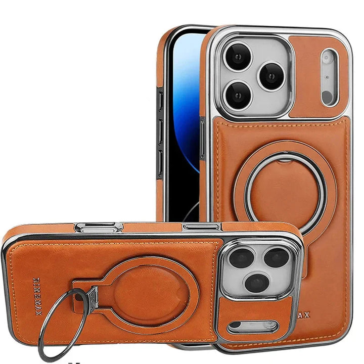 Luvikno | Norvex | Luxe Lær iPhone Etui Premium Beskyttelse og Stil