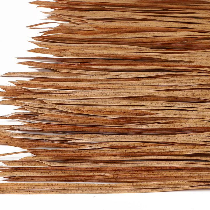 Luvikno | TROPISHIELD Kunstig Palmestilke | UV-bestandig og værbestandig | 100×50 cm | For DIY-tak, parasoller, tiki-barer og hageredskaper