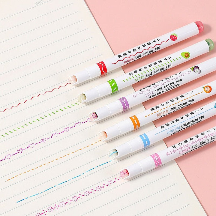 RollerPen️ | Kreativitet uten grenser (6 stykker) | Luvikno