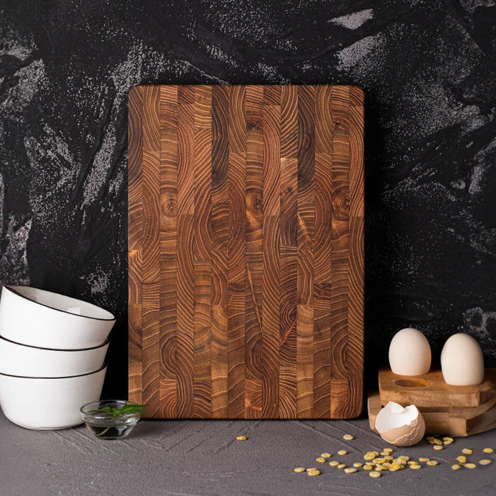 Luvikno | Luksus Tykk Teak Tre Kuttebrett - ChefTeak