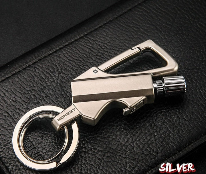 Utendørs vindbestandig lighter fyrstikk nøkkelring | Luvikno