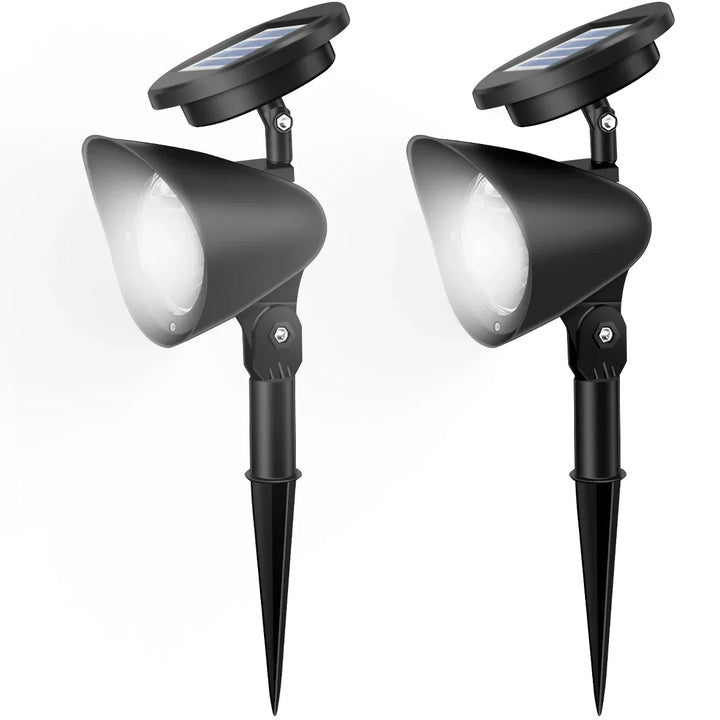 Luvikno | Solar-floodlight LumiFokus | LED hage flomlys | IP65 vanntett | For trær, stier og landskapsbelysning