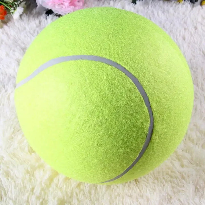Ekstra stor tennisball for hunder Luvikno