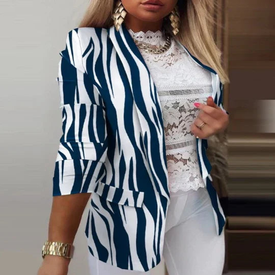 Luvik | Langermet Tie-Dye Blazer for kvinner