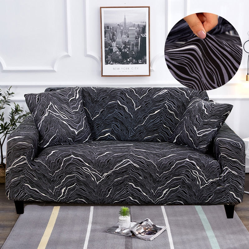 Moderne Antiskli Fargerik Elastisk Sofatrekk | Luvikno