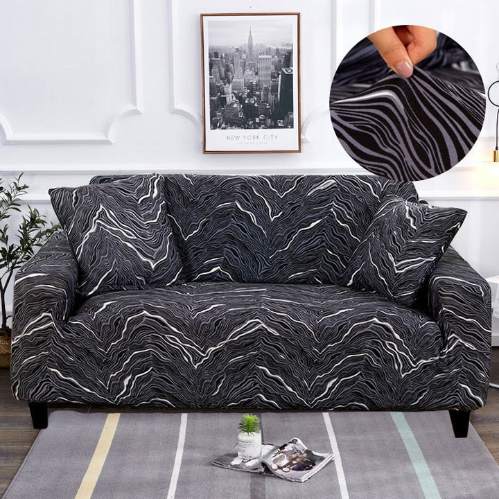 Moderne Antiskli Fargerik Elastisk Sofatrekk | Luvikno