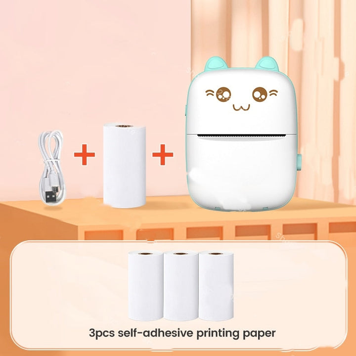 Mini Cat Termisk Luviknouetooth Etikettprinter | Luvikno