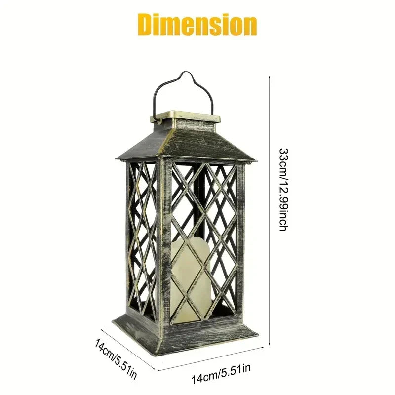 Noctis Garden Lantern - Magisk Solenergi Hagebelysning | Luvikno