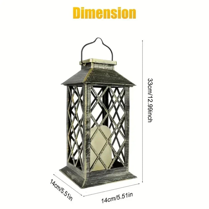 Noctis Garden Lantern - Magisk Solenergi Hagebelysning | Luvikno