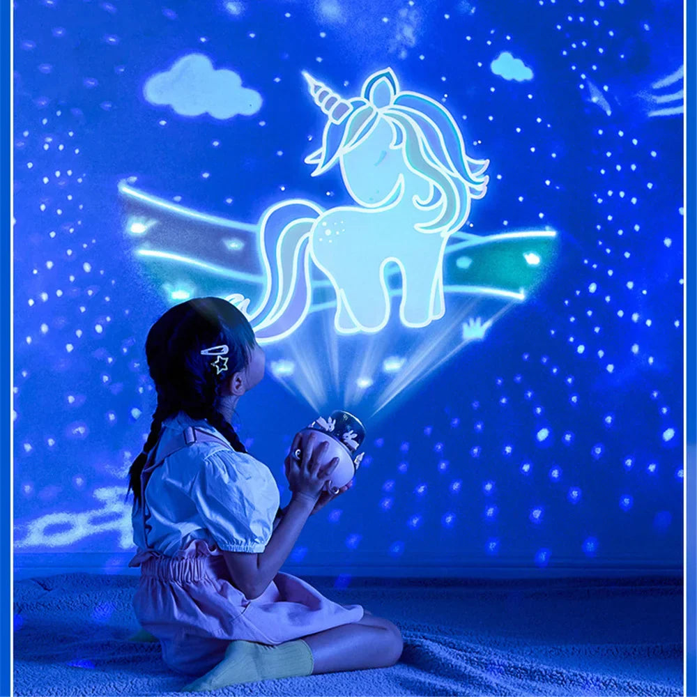 Magical Bunny LED Nattlys Prosjektor | Luvikno