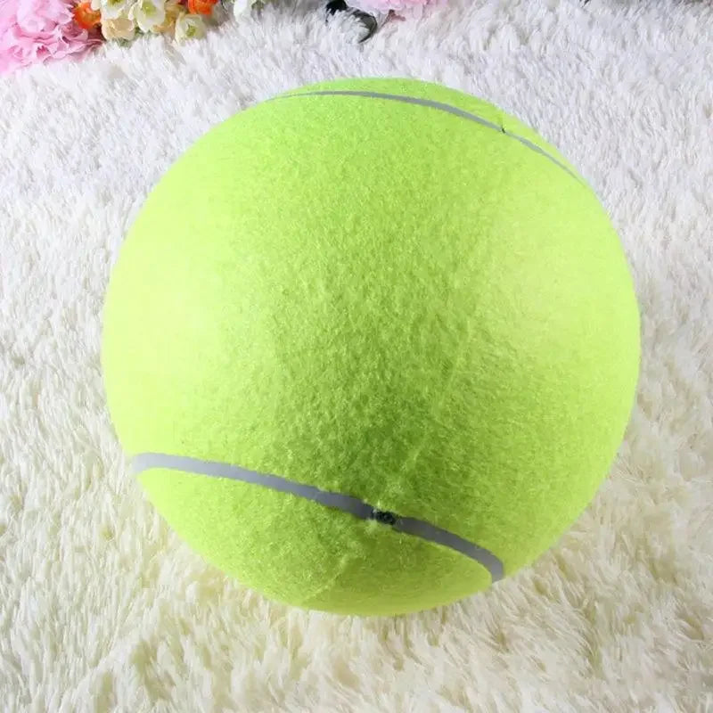 Ekstra stor tennisball for hunder Luvikno
