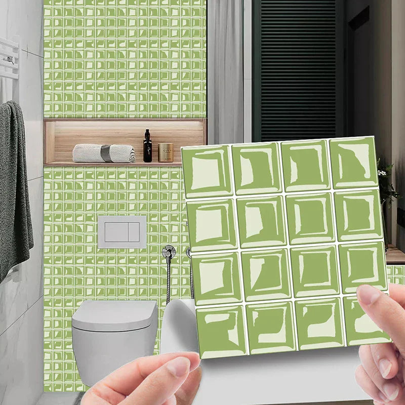 DecoMosaic 3D Mosaikkveggflisetiketter Luvikno