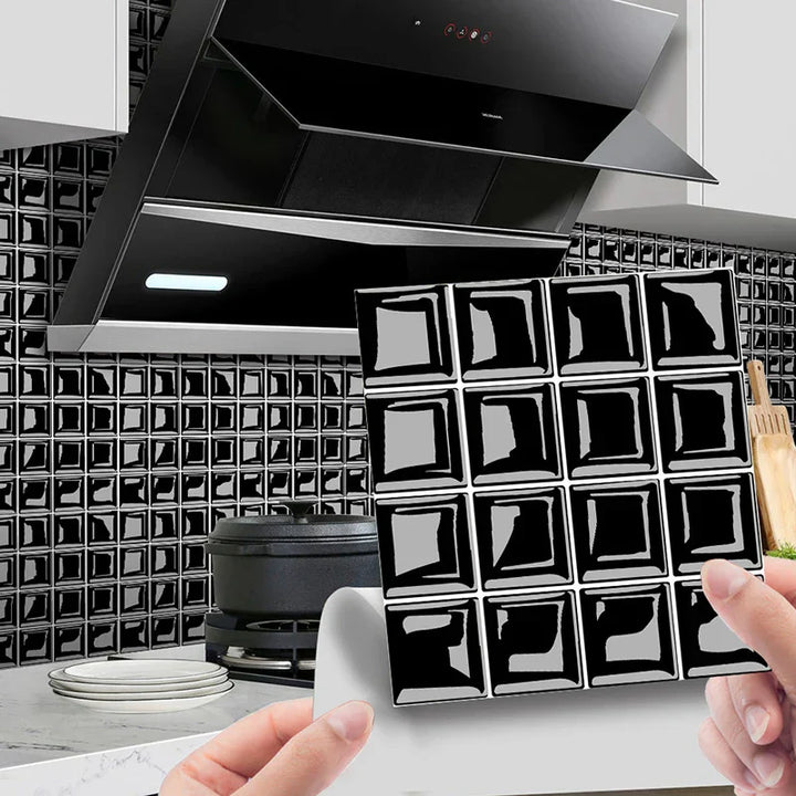 DecoMosaic 3D Mosaikkveggflisetiketter Luvikno
